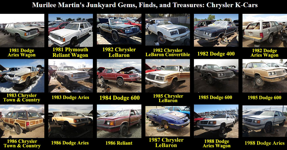 Murilee Martin S Junkyard Gems Finds And Treasures Chrysler K Cars