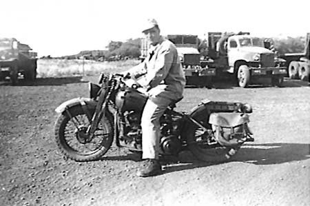 Army Harley, Hawaii, 1942