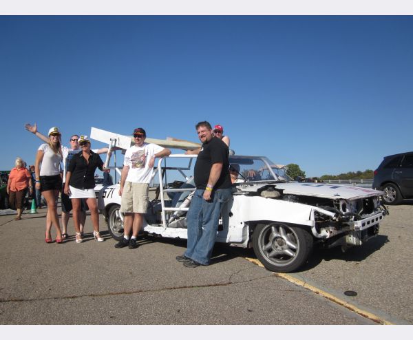 24 Hours of LeMons Bull Oil Grand Prix BS Inspection