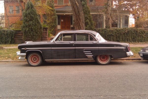 1954 Mercury Monterey down on the Denver street