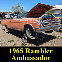 Junkyard 1965 Rambler Ambassador