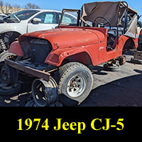 Junkyard 1974 Jeep CJ-5