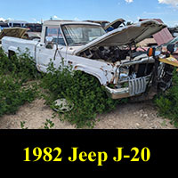 Junkyard 1982 Jeep J20