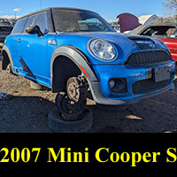 Junkyard 2007 Mini Cooper S