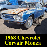Junkyard 1968 Chevrolet Corvair Monza