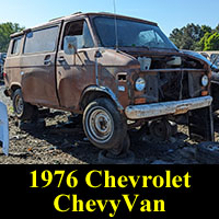 Junkyard 1976 Chevy Van