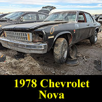 Junkyard 1978 Chevrolet Nova