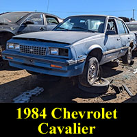 Junkyard 1984 Chevrolet Cavalier