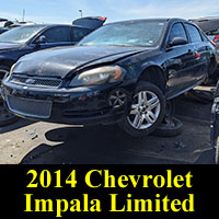 Junkyard 2014 Chevrolet Impala Limited