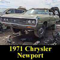 Junkyard 1971 Chrysler Newport