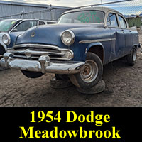 Junkyard 1954 Dodge