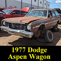 Junkyard 1977 Dodge Aspen wagon