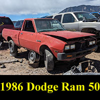 Junkyard 1986 Dodge Ram 50