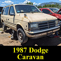 Junkyard 1987 Dodge Caravan