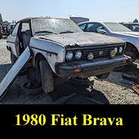 Junkyard 1980 Fiat Brava