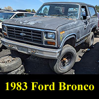 Junkyard 1983 Ford Bronco