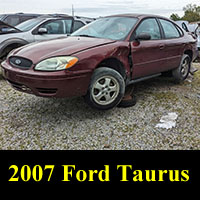 Junkyard 2007 Ford Taurus