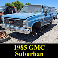 Junkyard 1985 GMC Suburban