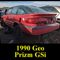 Junkyard 1990 Geo Prizm GSi hatchback