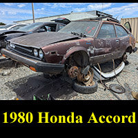 Junkyard 1980 Honda Accord