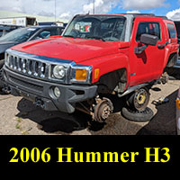 Junkyard 2006 Hummer H3