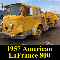 Junkyard American LaFrance pumper