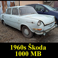 Junkyard Skoda 1000MB