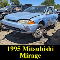 Junkyard 1995 Mitsubishi Mirage