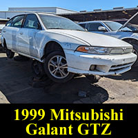 Junkyard 1999 Mitsubishi Galant GTZ