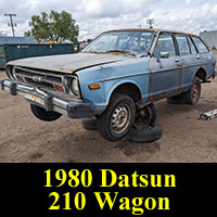 Junkyard 1980 Datsun 210 wagon