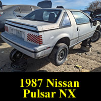 Junkyard 1987 Nissan Pulsar NX
