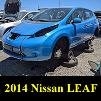 Junkyard 2014 Nissan Leaf