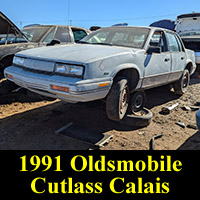 Junkyard 1991 Olds Cutlass Calais