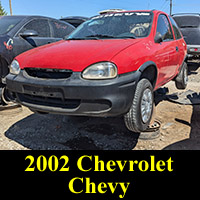 Junkyard 2002 Chevrolet Chevy