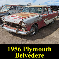 Junkyard 1956 Plymouth Belvedere