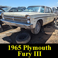 Junkyard 1965 Plymouth Fury III