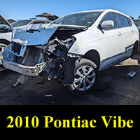 Junkyard 2010 Pontiac Vibe