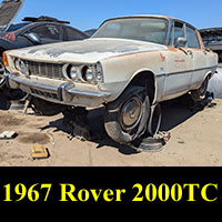 Junkyard 1967 Rover 2000 P6