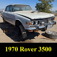 Junkyard 1970 Rover 3500 P6