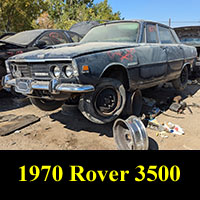 Junkyard 1970 Rover 3500 P6