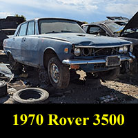 Junkyard 1970 Rover 3500 P6