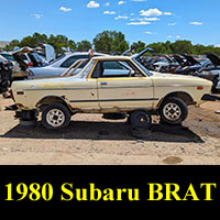 Junkyard 1980 Subaru BRAT