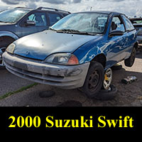 Junkyard 2000 Suzuki Swift