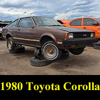 Junkyard 1980 Toyota Corolla