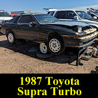 Junkyard 1987 Toyota Supra Turbo