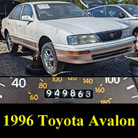 1996 Toyota Avalon junkyard