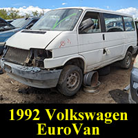 Junkyard 1992 Volkswagen Eurovan