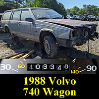 Junkyard 1988 Volvo 745