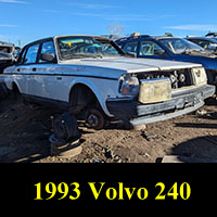 Junkyard 1993 Volvo 244