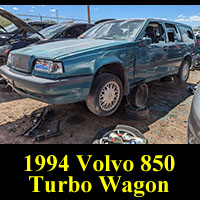 Junkyard 1994 Volvo 850 turbo wagon